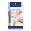 Faber-Castell Goldfaber Aqua Pastel, sada 12 akvarelových pastelů v kovovém pouzdře