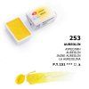 Nevskaya Palitra White Nights akvarelová barva 2,5 ml, odstín Aureolin 253, žlutá
