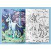 Sešit Jednorožci a Pegasové od Pro tvoření, rozvíjí zručnost a kreativní myšlení dětí