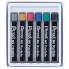 Pentel metalické olejové pastely, brilantní živé barvy snadno roztíratelné, dlouhodobě stálé