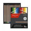 Caran D'ache Luminance 12 barev, kulaté tělo pastelky, matný povrch, číselné označení