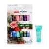 Easy Acrylic Paint sada 12 akrylových barev po 20 ml v plastových tubách pro začátečníky