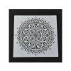 Plastová šablona FINGER Inspire 30 x 30 cm s motivem Mandala pro dekorování povrchů