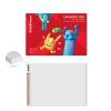 ErichKrause Drawing pad A4, lepený blok na kratší straně, pevný zadní karton
