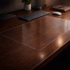 Panta Plast transparentní vinylová podložka na stůl, rozměr 648 x 509 mm, bezbarvá
