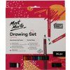 Mont Marte Drawing Set Signature 24 ks, kreslířská sada s tužkami, uhlem a pastelkami