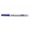 Uni PX-21 lakový popisovač fialový, klínový hrot 0,8 až 1,2 mm, tělo z hliníku