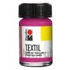 Marabu Textil 15 ml barva na textil na vodní bázi, odstín magenta 014