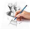 Staedtler Mars Lumograph šestihranné tužky pro výtvarníky, ilustrátory a umělce