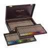 Caran D'Ache Pastel Pencil, sada 84 suchých pastelů v tužce v dřevěném kufříku