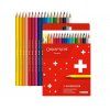 Caran d'Ache Swisscolor permanentní pastelky 18 ks, intenzivní pigmenty pro školu i volný čas