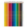 Permanentní pastelky Caran d'Ache Swisscolor, pevná tuha, 18 barev, kartonová krabička