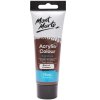 Mont Marte akrylová barva 75 ml v tubě, odstín Burnt Umber, hnědá Umbra pálená
