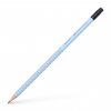 Grafitová tužka Faber-Castell GRIP 2001 tvrdost B s mazací pryží, nebesky modrá