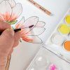 Sada akvarelových tablet Mont Marte 36 barev se syntetickým štětcem