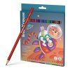 Bezdřevé pastelky ErichKrause Kids Space Animals 24 barev