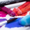 Caran d'Ache Neocolor II Aquarelle, sada 10 voskových pastelů, kreativní technika suchý pastel i akvarel