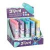 Pryž vysouvací Stitch Colorino, 5 barevných variant s usměvavým motivem Stitche