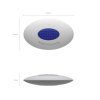 ErichKrause SmartWay Mini Oval, bezprašná guma Dust Free pro přesné mazání grafitu