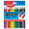 Maped Color'Peps Infinity, sada 15 bezdřevých pastelek a 12 fixů Jungle pro děti