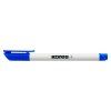 Popisovač Kores K-Marker Whiteboard tenký, modrá barva, hrot 1-2 mm na bílé tabule