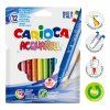 Carioca Brush Tip pro malbu na papír, vodou ředitelné akvarelové fixy 12 ks