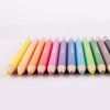 APLI pastelky s tubusom-penálem, stiskací mechanismus, ořezávátko a náhradní tuhy