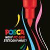 POSCA PC-5BR akrylové popisovače se štětcovým hrotem pro detaily i expresivní tahy