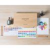 Caran d'Ache Luminance 6901, pigmentové pastelky pro profesionální výtvarníky, 112 ks v kufříku