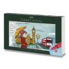 Faber-Castell Pitt Artist Pen London, sada 12 popisovačů s pigmentovým inkoustem pro skicování