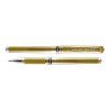 Gelový roller Uni Signo Broad UM-153, hrot 1,0 mm, zlatý metalický inkoust