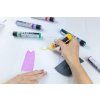 Marabu Acryl Color sada Power pro squeegee techniku, krycí akryly na vodní bázi 6×25 ml