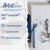 Technické vlastnosti tužek Staedtler Mars Lumograph, odolnost lomu a přesná linka