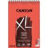 Canson XL Acrylic blok A4 300 g/m2, 30 listů s kroužkovou vazbou pro malbu akrylem