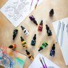 Sada Mont Marte Acrylic Ink Premium 12 barev pro výtvarníky, studenty i hobby tvorbu