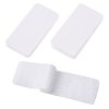 Suchý zip samolepící - obdélník 20 x 40 mm / 15 ks, bílý